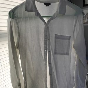 Aerie white button down